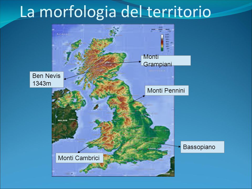 Cartina Fisica Gran Bretagna Monti Cartina Francia